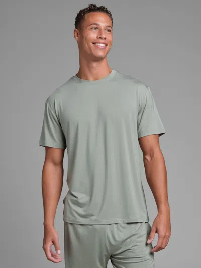 Comfrt Cloud Lounge Tee Shirt In Green
