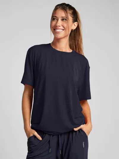 Comfrt Cloud Lounge Tee Shirt In Blue