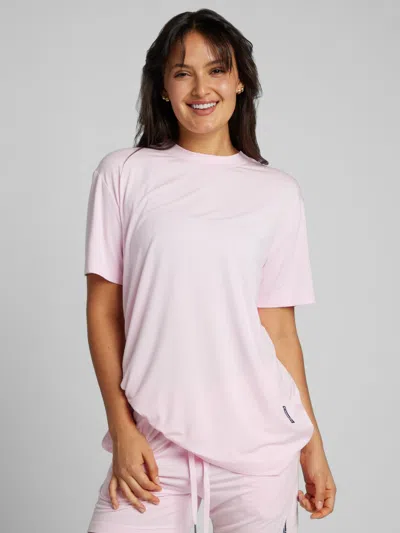 Comfrt Cloud Lounge Tee Shirt In Pink