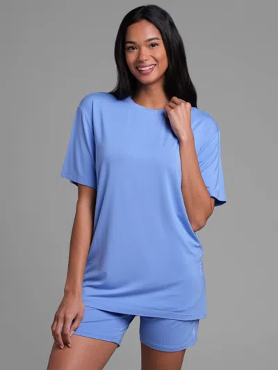 Comfrt Cloud Lounge Tee Shirt In Purple