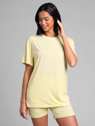 Comfrt Cloud Lounge Tee Shirt In Yellow