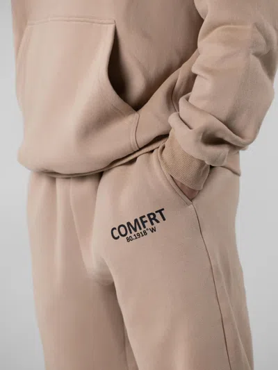 Comfrt Coordinate Sweatpants In Brown