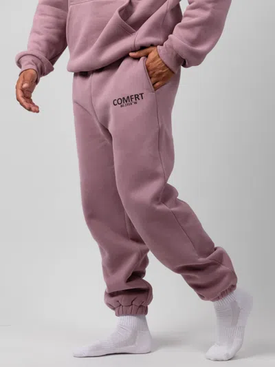 Comfrt Coordinate Sweatpants In Pink