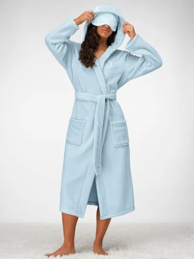 Comfrt Do Not Disturb Dreamday™ Plush Robe In Blue