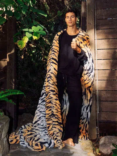 Comfrt Dreamer Blanket In Bengal Tiger