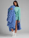 Comfrt Dreamer Blanket In Blue