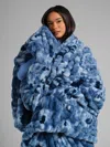 Comfrt Dreamer Blanket In Blue