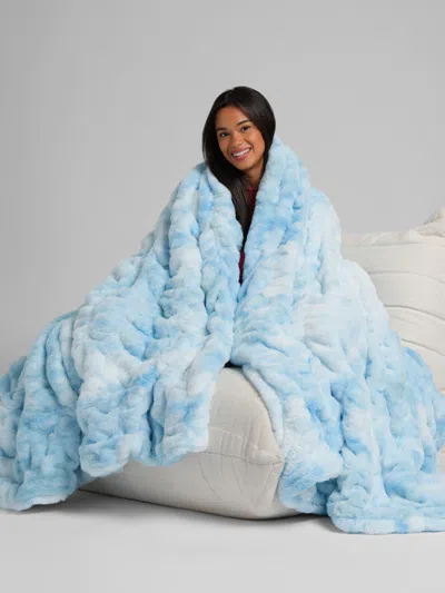 Comfrt Dreamer Blanket In Blue