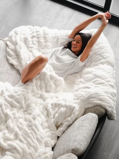 Comfrt Dreamer Blanket In White