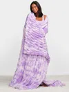 Comfrt Dreamer Blanket In Lavender Cloud