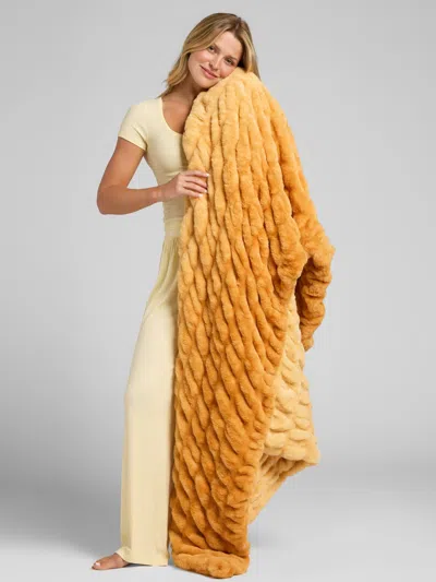 Comfrt Dreamer Blanket In Orange