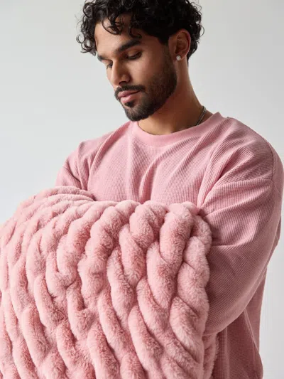 Comfrt Dreamer Blanket In Pink