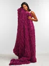 Comfrt Dreamer Blanket In Plum Rose