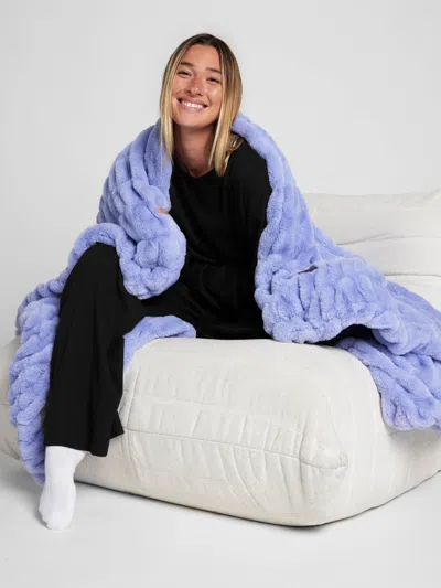 Comfrt Dreamer Blanket In Purple