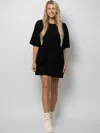 Comfrt Essential Oversized Tee Shirt In Black