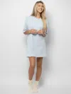 Comfrt Essential Oversized Tee Shirt In Blue