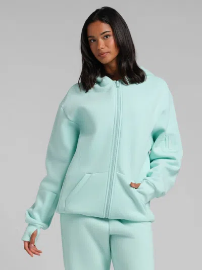 Comfrt Explorer Travel Zip Hoodie – Mega In Blue