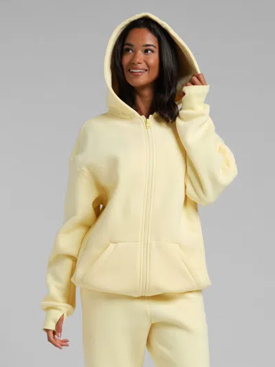 Comfrt Explorer Travel Zip Hoodie – Mega In Yellow