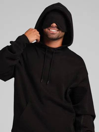 Comfrt Halo Lightweight Airplane Mode Hoodie In Onyx Black