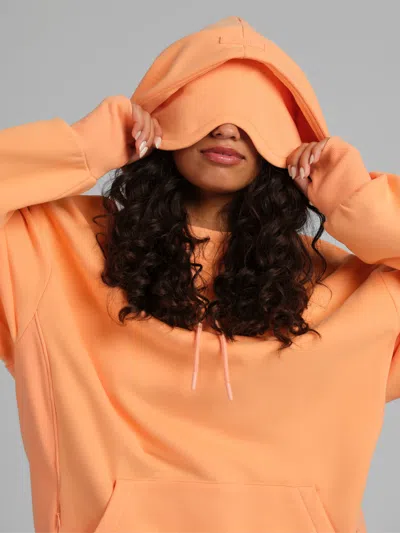 Comfrt Halo Lightweight Airplane Mode Hoodie In Petal Peach