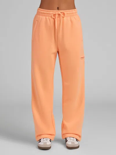 Comfrt Halo Lightweight Airplane Mode Straight Leg Sweatpants In Petal Peach