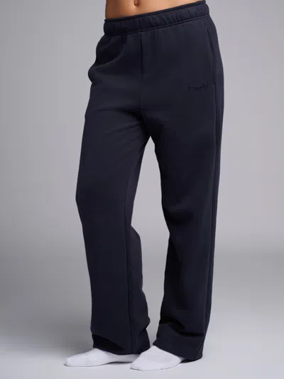 Comfrt Halo Lightweight Straight Leg Sweatpants In Blue