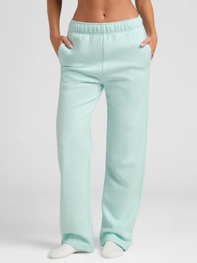 Comfrt Halo Lightweight Straight Leg Sweatpants In Blue