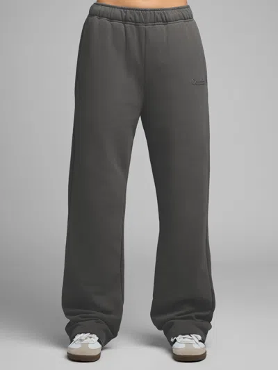 Comfrt Halo Lightweight Straight Leg Sweatpants In Gray