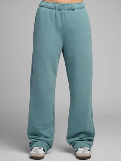 Comfrt Halo Lightweight Straight Leg Sweatpants In Green