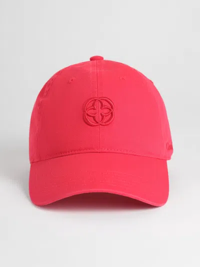 Comfrt Icon Cap In Hibiscus Red