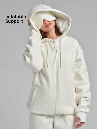 Comfrt Inflate Zip Hoodie In Shell