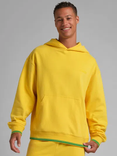 Comfrt Laid Back Halo Fleece Hoodie In Multi
