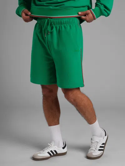 Comfrt Laid Back Halo Fleece Short 7" In Green