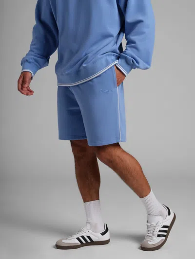 Comfrt Laid Back Halo Fleece Short 7" In Blue