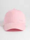 Comfrt Logo Cap In Pink