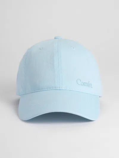 Comfrt Logo Cap In Powder Blue
