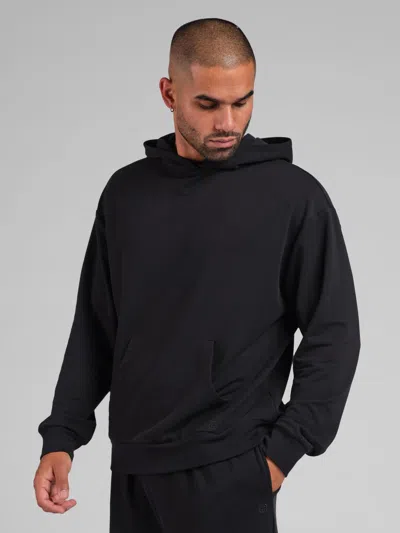 Comfrt Luxe Terry Hoodie In Black