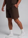 Comfrt Luxe Terry Short In Brown