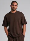 Comfrt Luxe Terry Tee In Multi