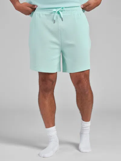 Comfrt Men's  Waffle Lounge 7" Short In Green