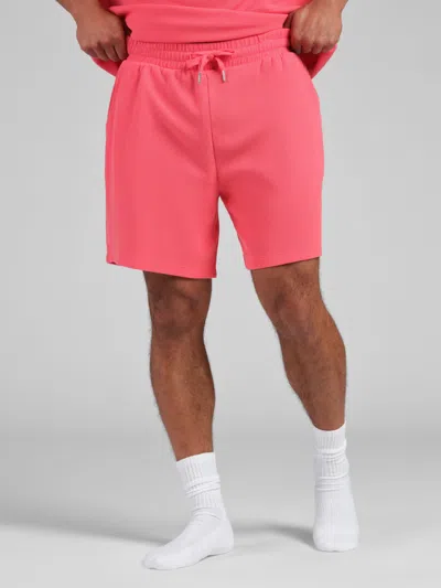 Comfrt Men's  Waffle Lounge 7" Short In Brown