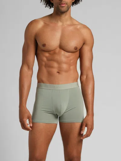 Comfrt Men's Modal Boxer Brief In Green
