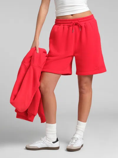 Comfrt Minimalist 7" Shorts In Crimson