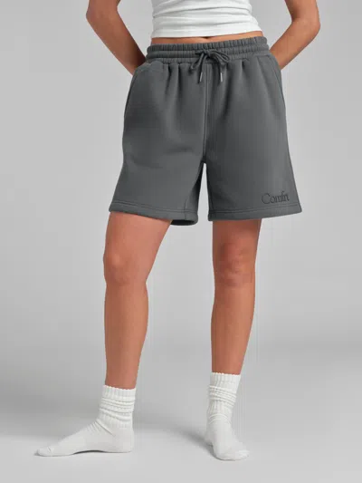 Comfrt Minimalist 7" Shorts In Steel Grey