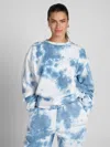 Comfrt Minimalist Crew Sweatshirt In Blue