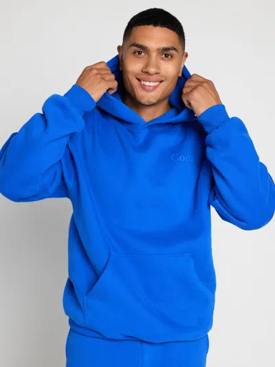 Comfrt Minimalist Hoodie In Blue
