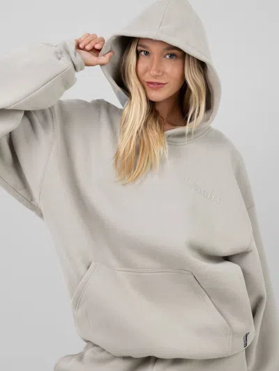 Comfrt Minimalist Hoodie In Gray