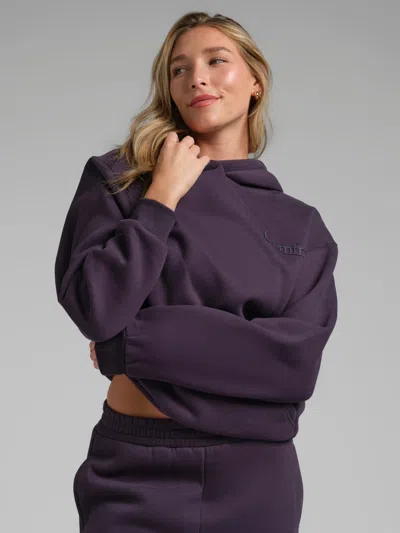 Comfrt Minimalist Hoodie – Mega In Blackberry