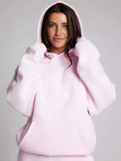 Comfrt Minimalist Hoodie In Pink