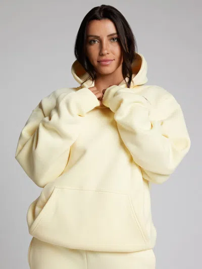Comfrt Minimalist Hoodie In Yellow